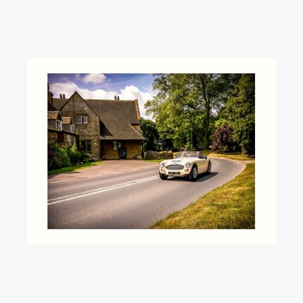 Classic drive. Art Print