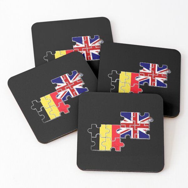 Item preview, Belgium Great Britain Flag Belgian British designed and sold by max-it-out.