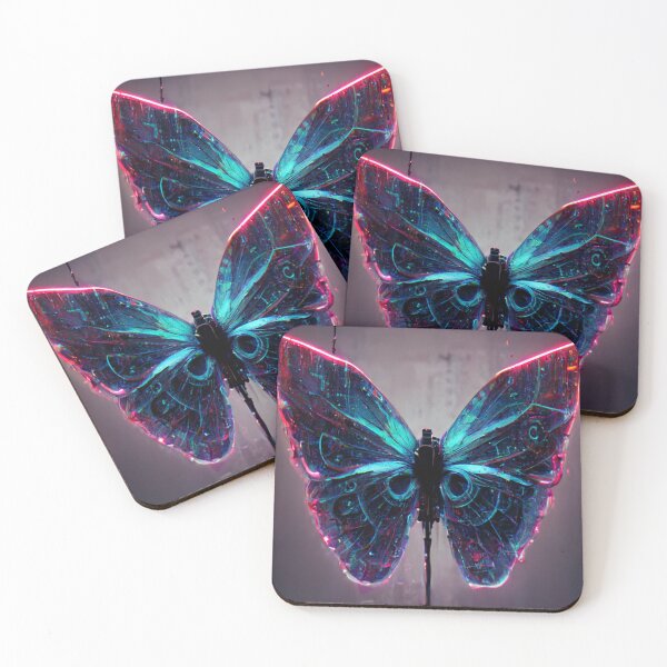 Item preview, Borboleta neon designed and sold by eliasmariano.