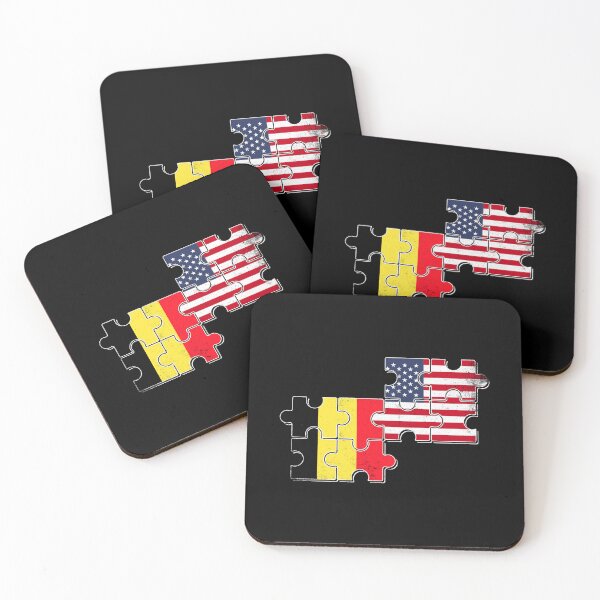 Item preview, Belgium USA Flag Belgian American designed and sold by max-it-out.