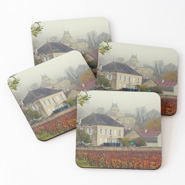 Item preview, French Vineyards - Bourgogne Landscape in Fall designed and sold by CarolinaReina.