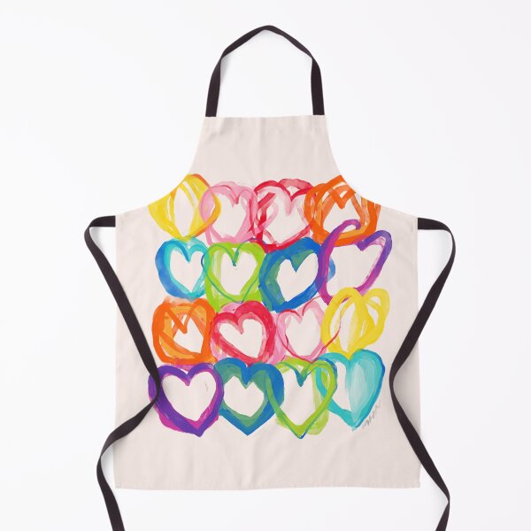 Item preview, Colorful Abstract Hearts designed and sold by morgansgoods.
