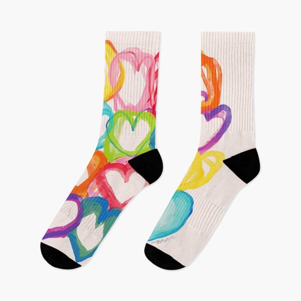 Item preview, Colorful Abstract Hearts designed and sold by morgansgoods.