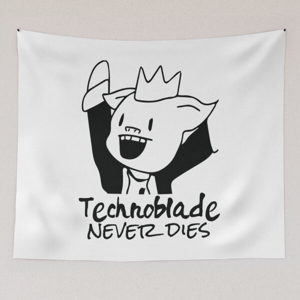 Item preview, Technoblade Never Dies designed and sold by JamauDS.