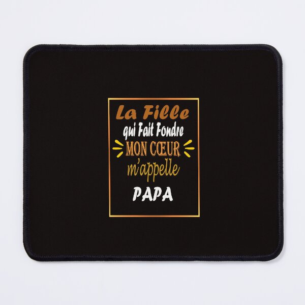 Item preview, Papa Fille Fait Fondre Mon Cœur T-Shirt designed and sold by toufikpromo.