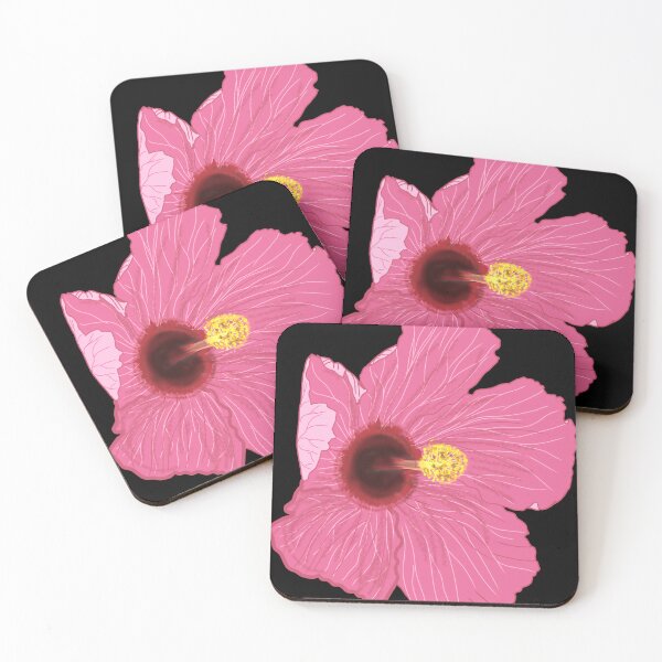 Item preview, Pink hibiscus flower  designed and sold by Jodi Mahaffey.