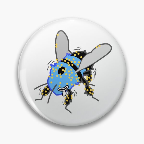 Item preview, Plenty of Pollen! - Blue Carpenter designed and sold by Mint Garden.