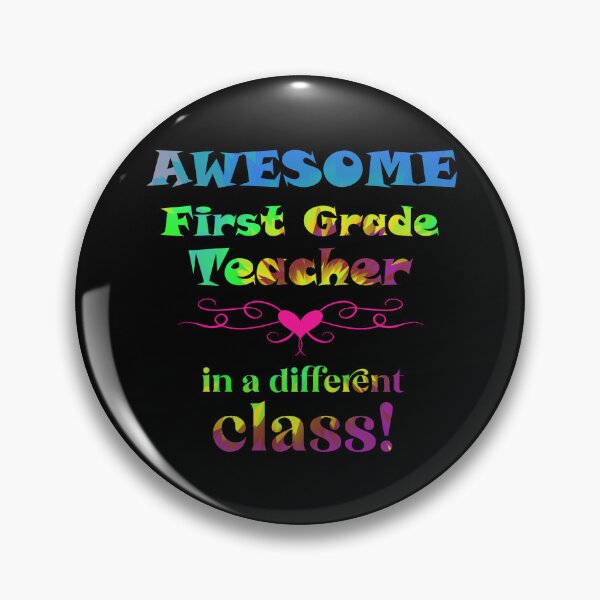 Item preview, AWESOME First Grade Teacher in a different class! designed and sold by captainpeter.