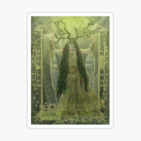 Celtic Goddess- Nemetona Sticker