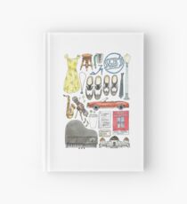 La La Land Illustration Jazz Saxophone Music Musical Hardcover Journal