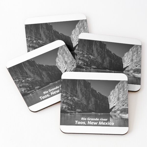 Item preview, Rio Grande Rio Bravo River Taos New Mexico Old Movie Effect designed and sold by TastefulTees.