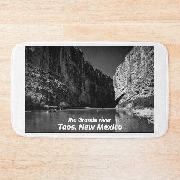 Item preview, Rio Grande Rio Bravo River Taos New Mexico Old Movie Effect designed and sold by TastefulTees.