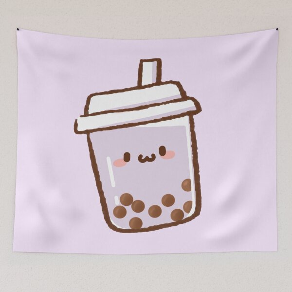 Item preview, Kawaii Purple Bubble Tea designed and sold by heyminimo.
