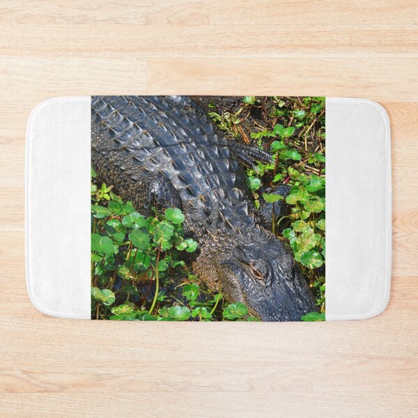 Item preview, Allegator And Lily Pads Vertical designed and sold by LisaWootenPhoto.