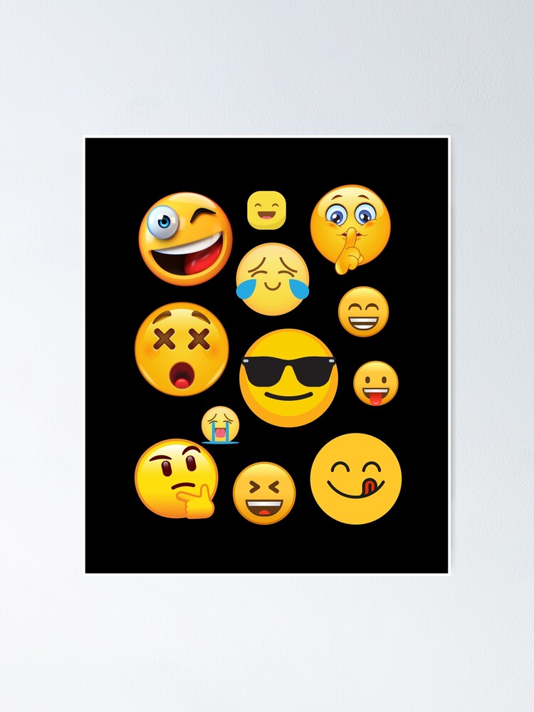 "Strong emoji" Poster for Sale by CorneliusDesign | Redbubble