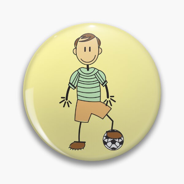 Item preview, Man Playing Soccer designed and sold by SpecAli.