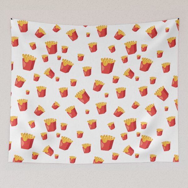 Item preview, Fries print merch on white designed and sold by TheArtfulBadger.