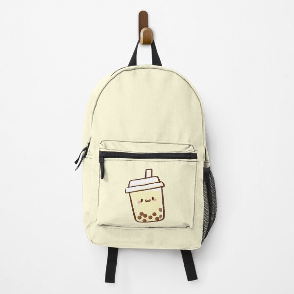 Vista previa del artículo con la obra «Té de burbujas amarillas kawaii», diseñado y vendido por heyminimo.