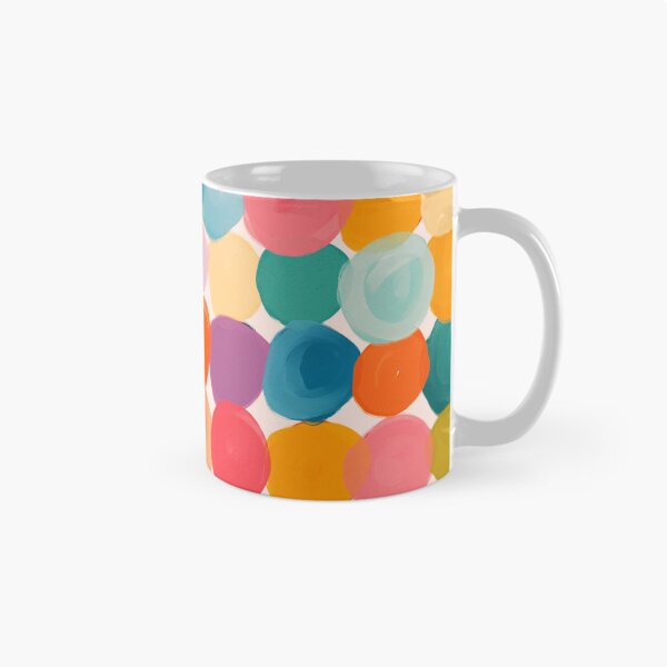 Item preview, Bright and colorful dot pattern, maximalist painting designed and sold by morgansgoods.