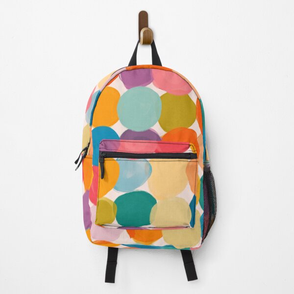 Item preview, Bright and colorful dot pattern, maximalist painting designed and sold by morgansgoods.