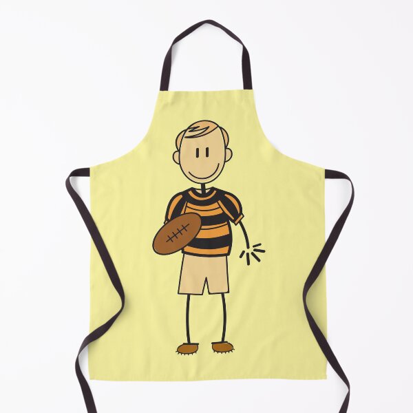Item preview, Cute Man Playing Rugby designed and sold by SpecAli.