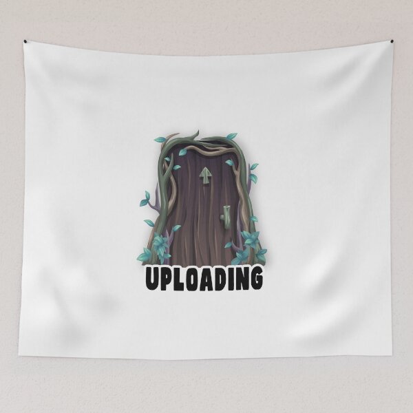 Item preview, Uploading Data Information Text Symbol Door designed and sold by PodiShawna.