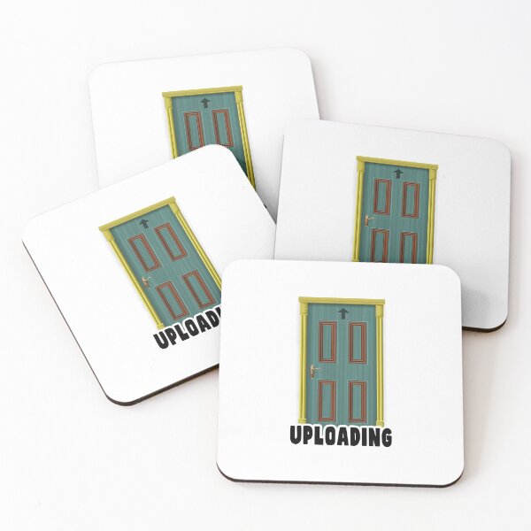 Item preview, Uploading Data Files Text Symbol Door designed and sold by PodiShawna.
