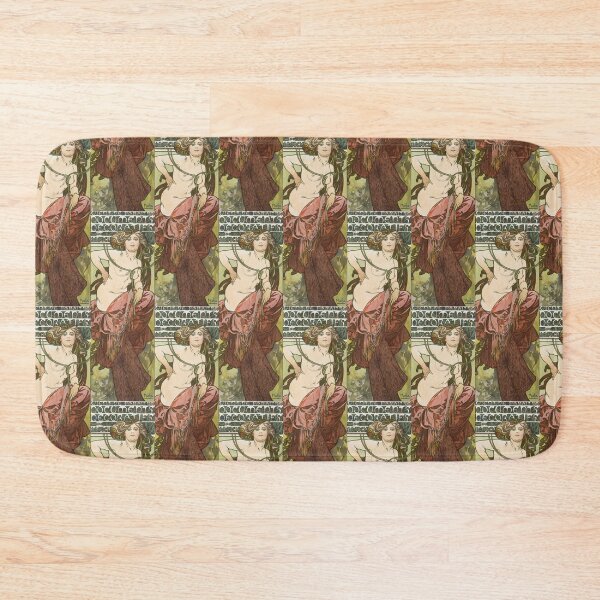 Item preview, Untitled Plate 13 -Alphonse Mucha -Art Nouveau Mucha -Art Nouveau - Vintage Alphonse Woman Nouveau designed and sold by TeeARTHY.