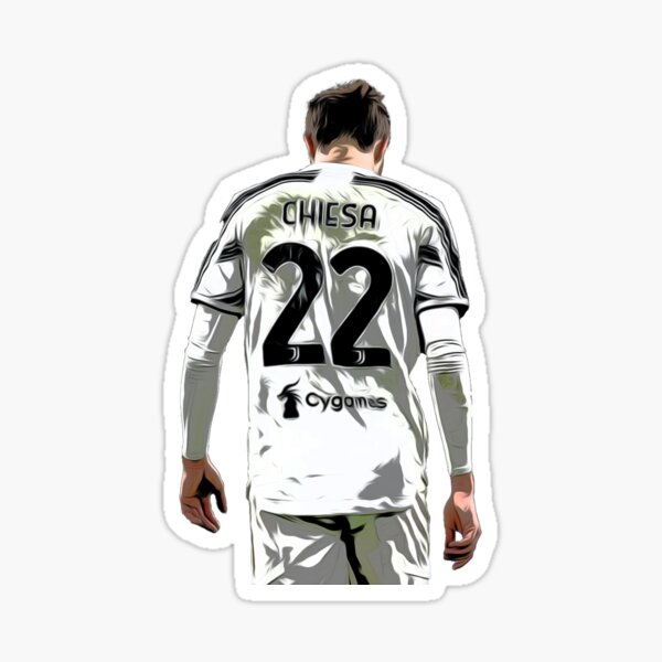 Federico Chiesa football player designs and art Sticker