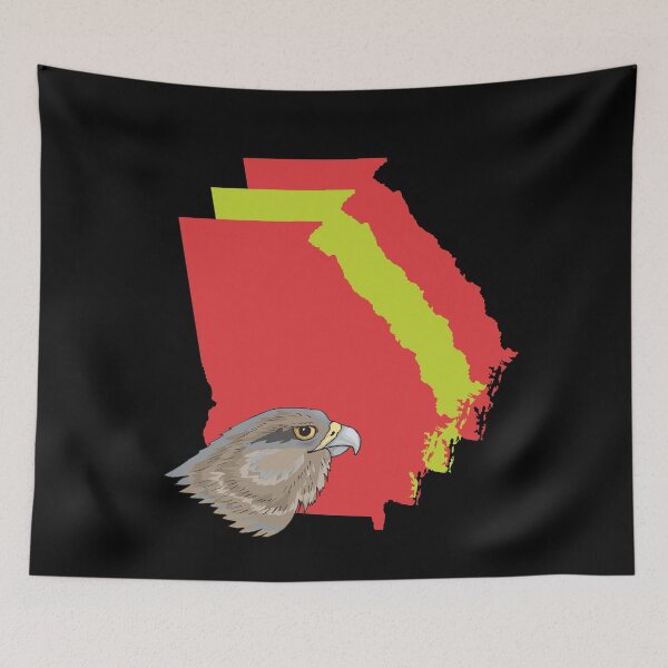 Item preview, Georgia Border, Hawks designed and sold by LatterDaze.