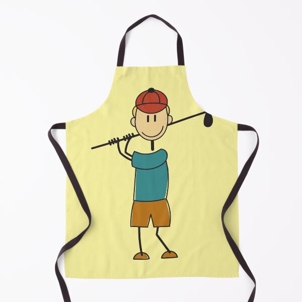 Item preview, Cute Man Playing Golf designed and sold by SpecAli.