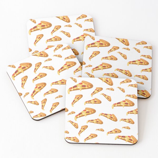 Item preview, Pizza pattern on white designed and sold by TheArtfulBadger.
