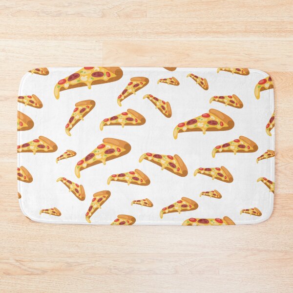 Item preview, Pizza pattern on white designed and sold by TheArtfulBadger.