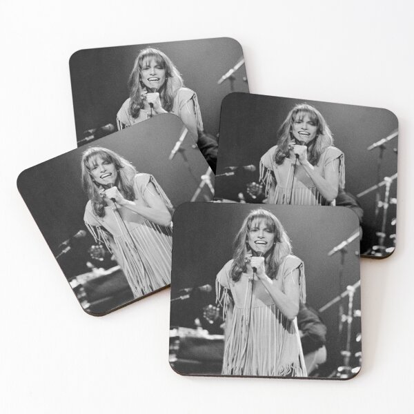 Item preview, Carly Simon - BW Photograph designed and sold by ConcertImages.