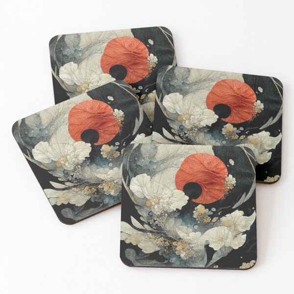Item preview, Flowers on a Dark Background designed and sold by wienpro.