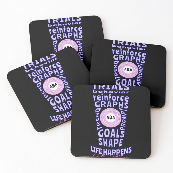 Item preview, Applied Behavior Analysis Life Happens, Coffee Helps Design designed and sold by VisionaryABA.