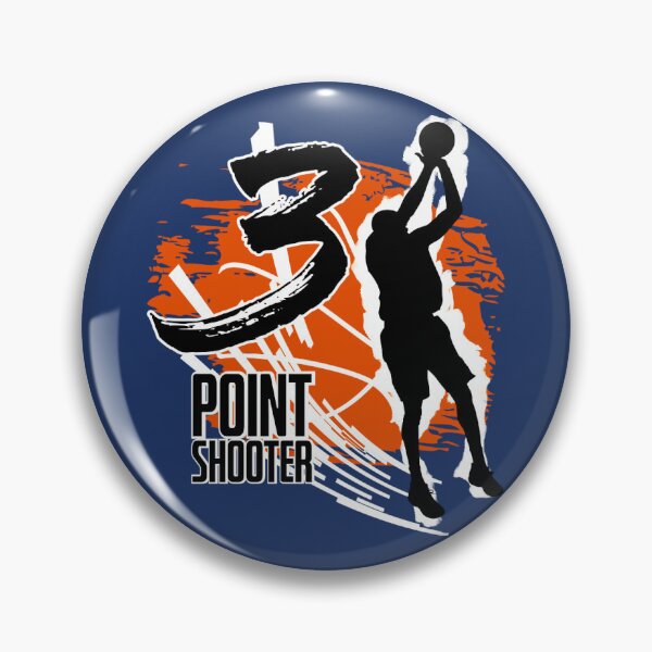 Item preview, Three Point Shooter (For Dark Colours) designed and sold by TextAndVectors.