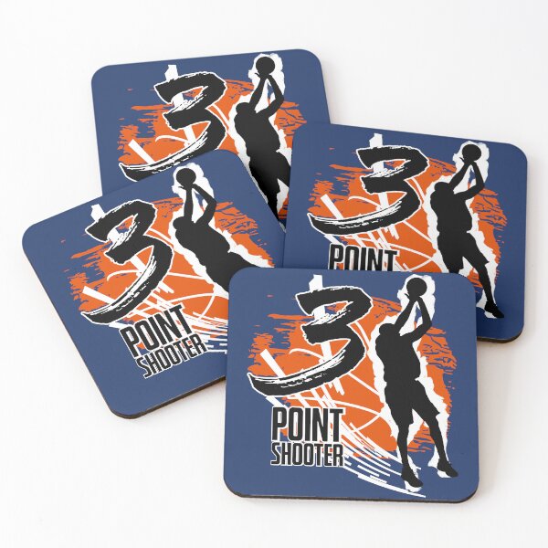 Item preview, Three Point Shooter (For Dark Colours) designed and sold by TextAndVectors.