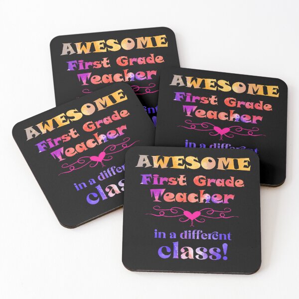 Item preview, AWESOME First Grade Teacher in a different class! designed and sold by captainpeter.