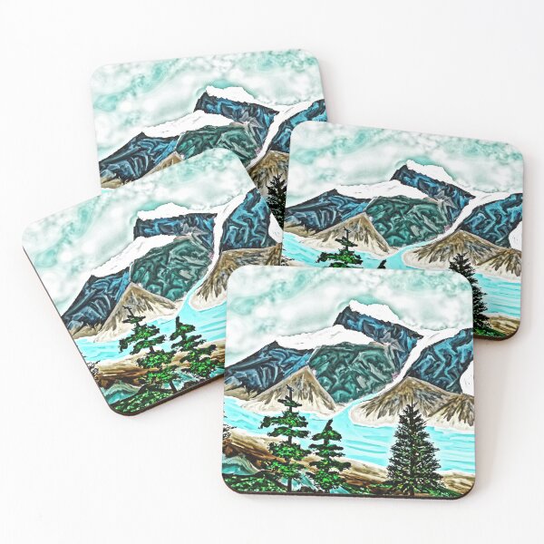 Item preview, Mountain Painting designed and sold by Natural-Habitat.