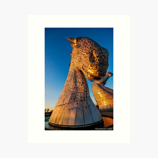 Item preview, Kelpies-Sunset 2 designed and sold by Thomas Gelder.