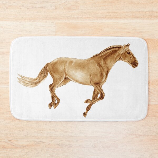 Item preview, Galloping horse 3 - brown colorized version designed and sold by SylvieG18.