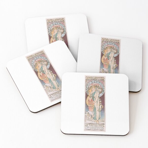 Item preview, La Samaritaine  -Alphonse Mucha -Art Nouveau Mucha -Art Nouveau - Vintage Alphonse Woman Nouveau designed and sold by TeeARTHY.