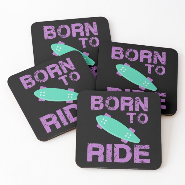 Item preview, born to ride skateboard skate designed and sold by la-petite-folie.