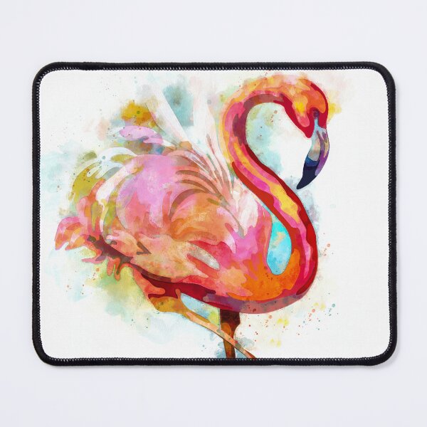 Item preview, Flamingo Watercolor designed and sold by Nora Gad.