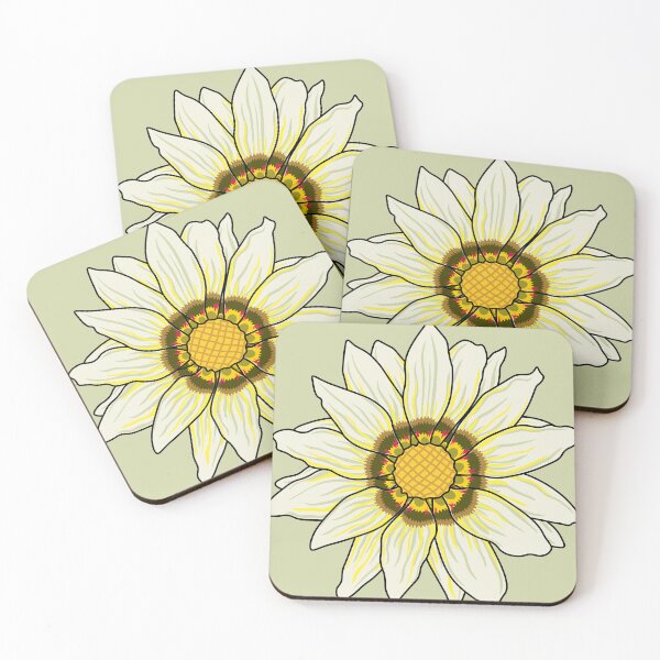 Item preview, Gazania yellow flower designed and sold by floralfan.
