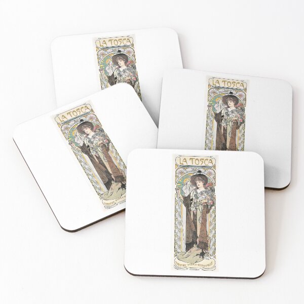 Item preview, LA TOSCA  -Alphonse Mucha -Art Nouveau Mucha -Art Nouveau - Vintage Alphonse Woman Nouveau designed and sold by TeeARTHY.
