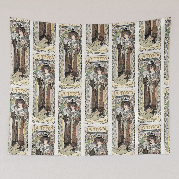 Item preview, LA TOSCA  -Alphonse Mucha -Art Nouveau Mucha -Art Nouveau - Vintage Alphonse Woman Nouveau designed and sold by TeeARTHY.