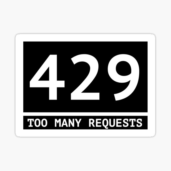 Error 429 Too Many Requests Essential T-Shirt for Sale by polygeeks