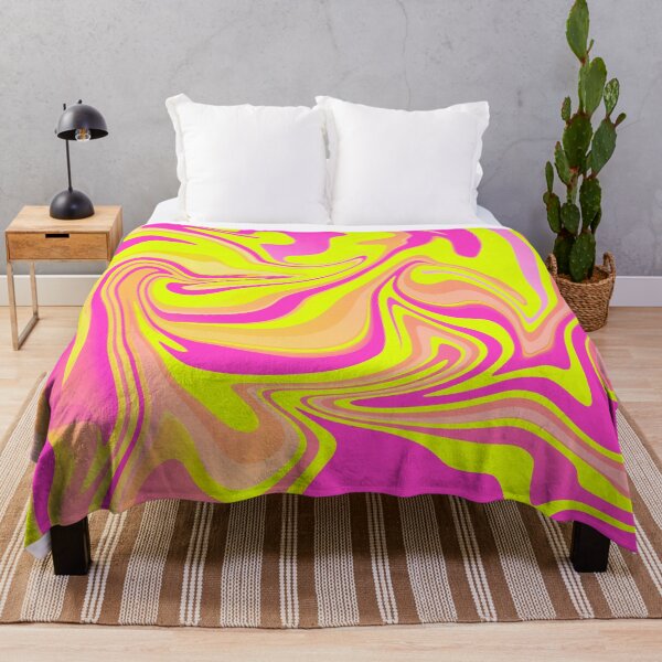 Item preview, Pink, orange, yellow marble marble pattern designed and sold by theprintedclub.
